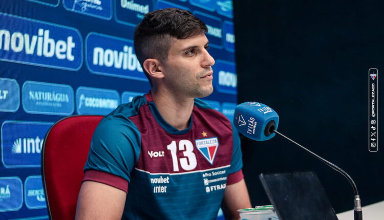 Coletiva de Imprensa com Benjamín Kuscevic, zagueiro do Fortaleza